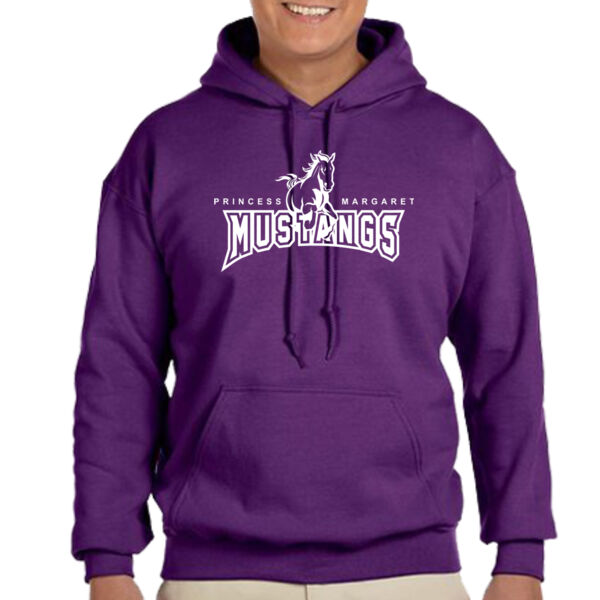 Mustangs Adult Unisex Hoodie (Purple) Thumbnail